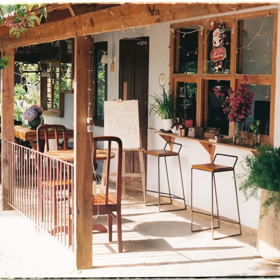 Lối vào homestay